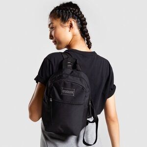 Gymshark Black Everyday Mini Backpack